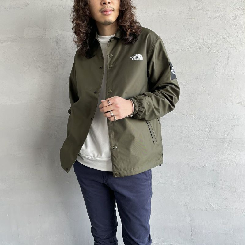 THE NORTH FACE [ザ ノースフェイス] ザ コーチジャケット [NP72130] NT ﾆｭｰﾄｰﾌﾟ &&モデル身長：173cm 着用サイズ：M&&