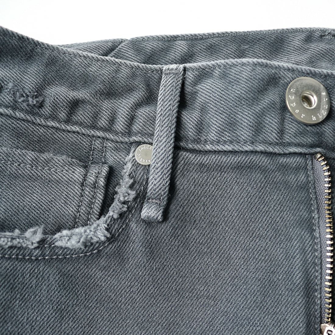 upper hights [アッパーハイツ] THE STELLA ストレッチデニムパンツ [86121902SMK] SMOKE