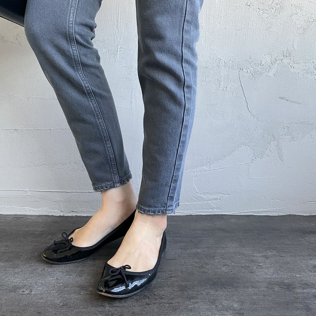 upper hights [アッパーハイツ] THE STELLA ストレッチデニムパンツ [86121902SMK] SMOKE