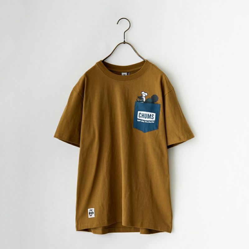 CHUMS [チャムス] バーベキューウィズユアチャムスポケットTシャツ [CH01-1988]