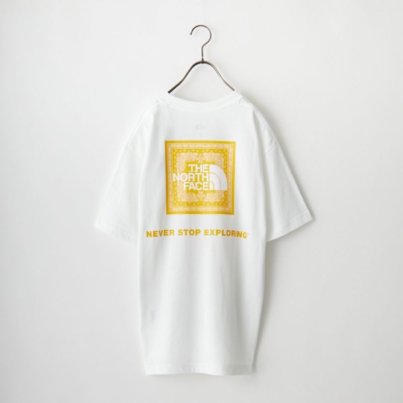 最安値挑戦！】 ノースフェイス Tシャツ 半袖 メンズ ショートスリーブバンダナスクエアロゴティー NT32108 W2 THE NORTH FACE  メール便可 od ccps.sn