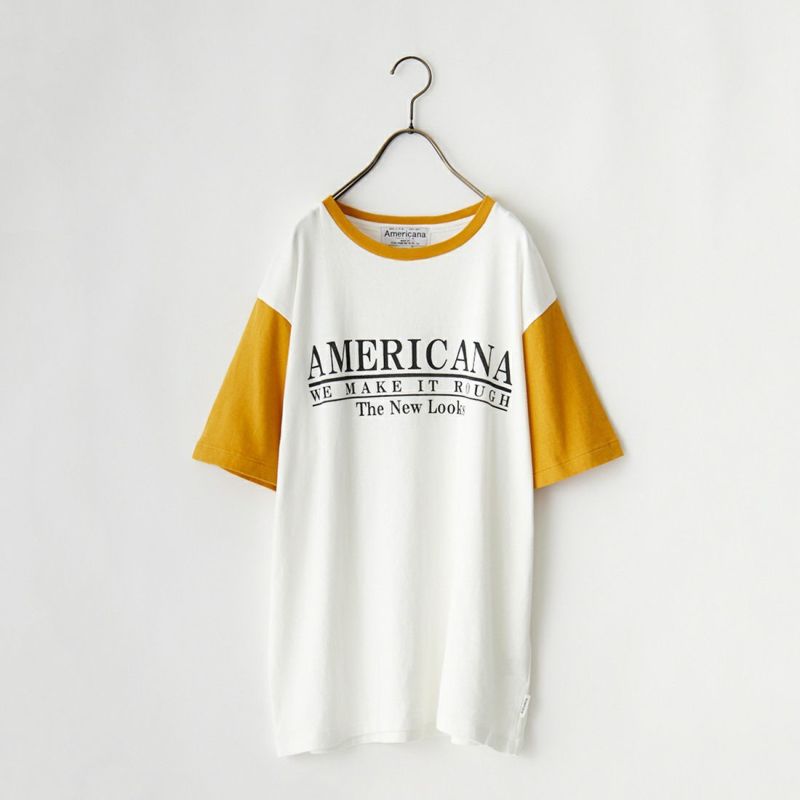 アメリカーナ 90プリント 2トーンTシャツ [BRF-M-577A-1]
