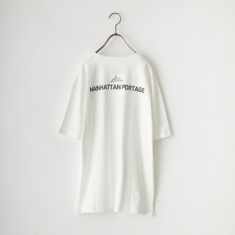 MANHATTAN PORTAGE [マンハッタンポーテージ] ショートスリーブ プリントTシャツ [22SS-MP-M468] 01 WHITE