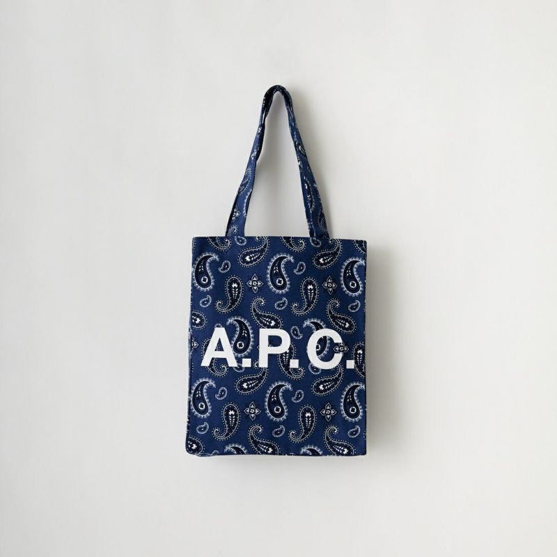 A.P.C. [アー・ペー・セー] ペイズリー柄トートバッグ LOU [TOTE-LOU]