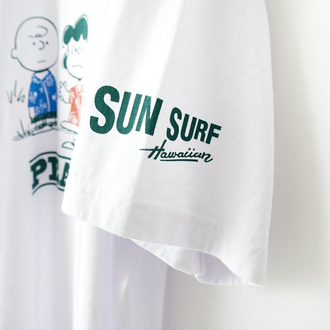 SUN SURF [サンサーフ] HOALOHA ショートスリーブＴシャツ [SS78944] 101 WHITE