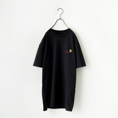 【最高デザイン】カーハートWIP ロゴ刺繍 ボーダーリンガーネック半袖Tシャツ