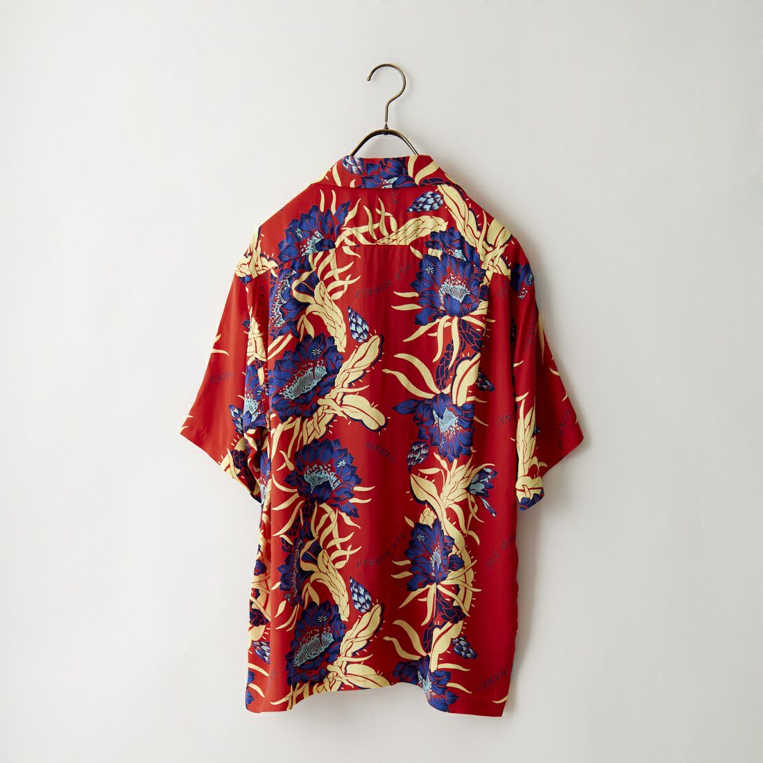 SUN SURF [サンサーフ] PUA MOHALA レーヨンハワイアンシャツ [SS38796] 165 RED