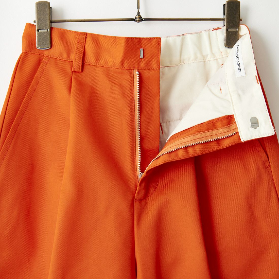Jeans Factory Clothes [ジーンズファクトリークローズ] 1タック イージースラックスパンツ [22AWINW-03PT] ORANGE