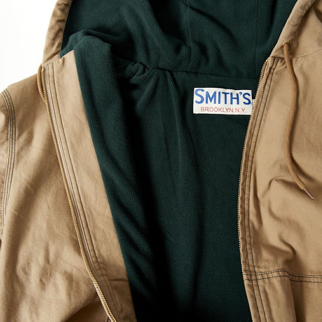 SMITH'S [スミス] 別注 裏フリースジャケット [2575-0250-JF] BEIGE