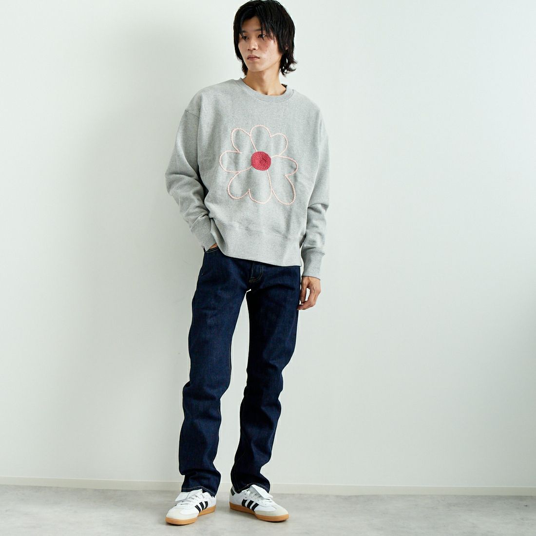 LEVI'S [リーバイス] 501 リーバイス オリジナルフィット [00501-14] 84 CRISPY &&モデル身長：182cm 着用サイズ：30&&
