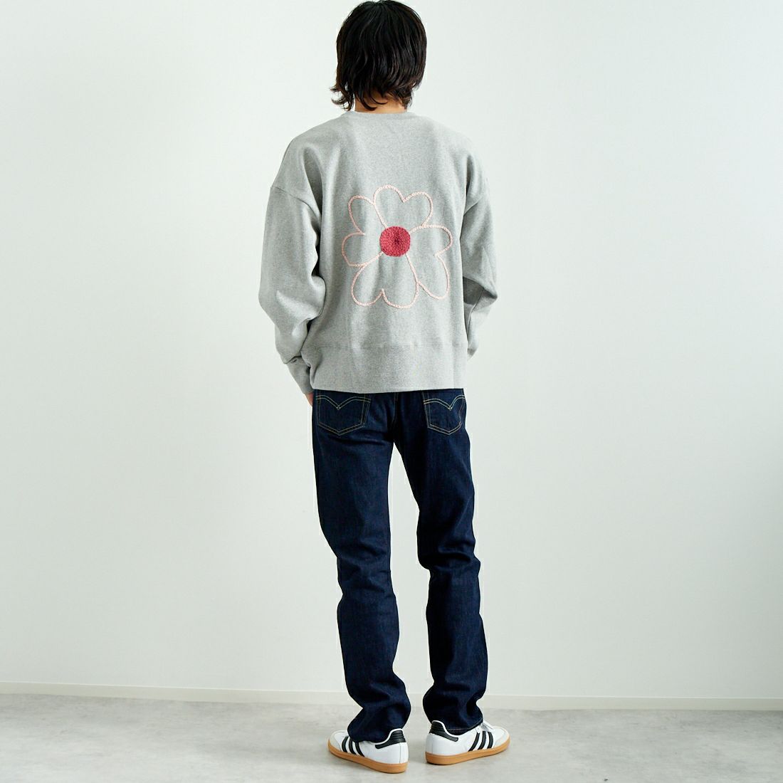 LEVI'S [リーバイス] 501 リーバイス オリジナルフィット [00501-14] 84 CRISPY &&モデル身長：182cm 着用サイズ：30&&