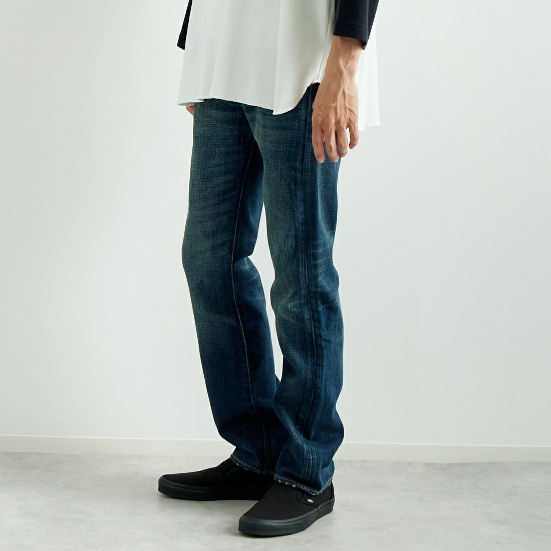 LEVI'S [リーバイス] 501 リーバイス オリジナルフィット [00501-14] 85 AUTHENT &&モデル身長：182cm 着用サイズ：29&&