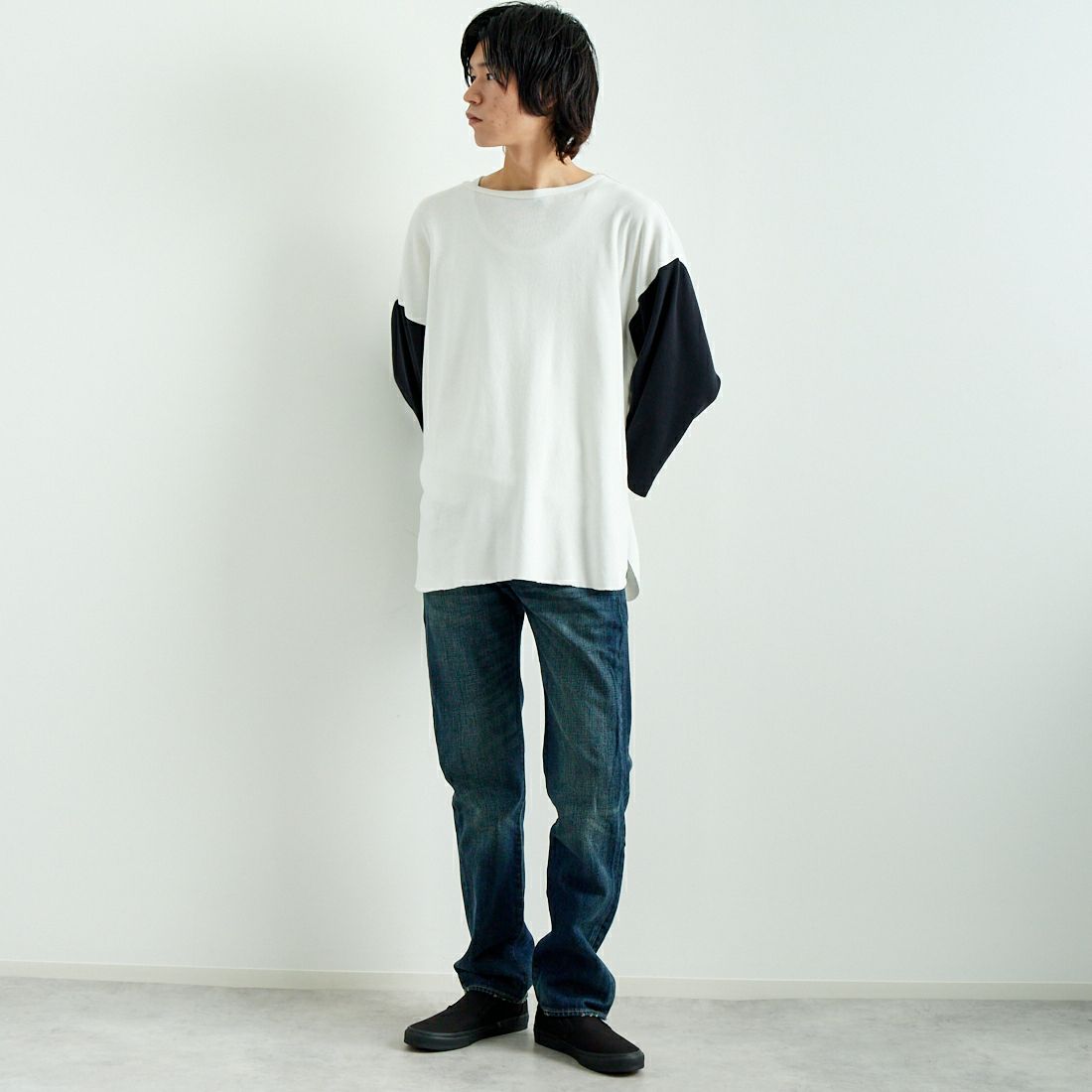 LEVI'S [リーバイス] 501 リーバイス オリジナルフィット [00501-14] 85 AUTHENT &&モデル身長：182cm 着用サイズ：29&&