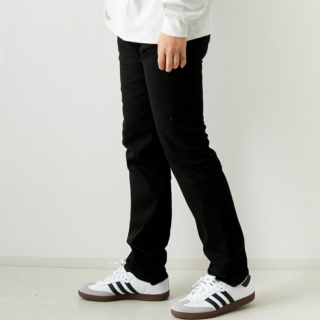 LEVI'S [リーバイス] 505 レギュラーフィット [00505-15] 77 NIGHTSH &&モデル身長：179cm 着用サイズ：30&&