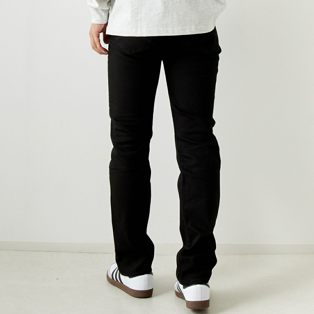 LEVI'S [リーバイス] 505 レギュラーフィット [00505-15] 77 NIGHTSH &&モデル身長：179cm 着用サイズ：30&&