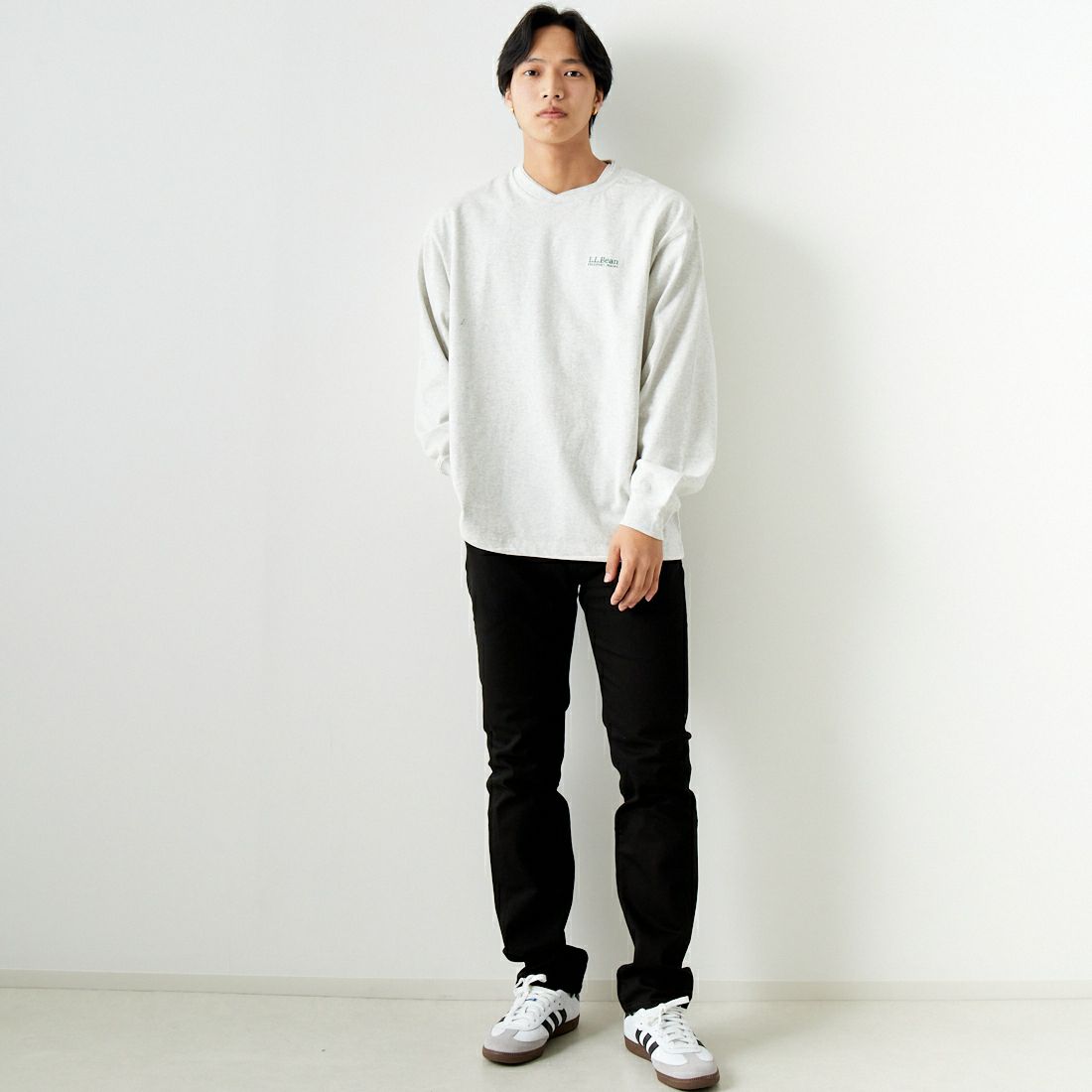 LEVI'S [リーバイス] 505 レギュラーフィット [00505-15] 77 NIGHTSH &&モデル身長：179cm 着用サイズ：30&&