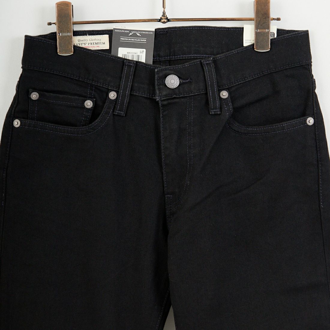 Levi’s [リーバイス] 511 クラシック スリムストレッチブラックカラーデニム [04511-15] 07 NIGHTSH