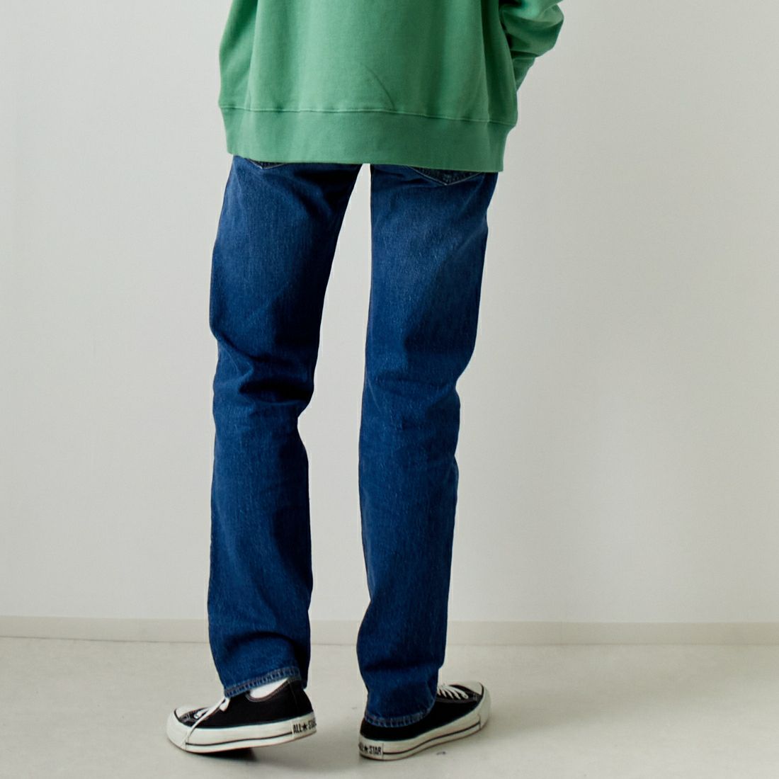 LEVI'S [リーバイス] 501オリジナルフィット [00501-32] 49 HER EYE &&モデル身長：182cm 着用サイズ：29&&