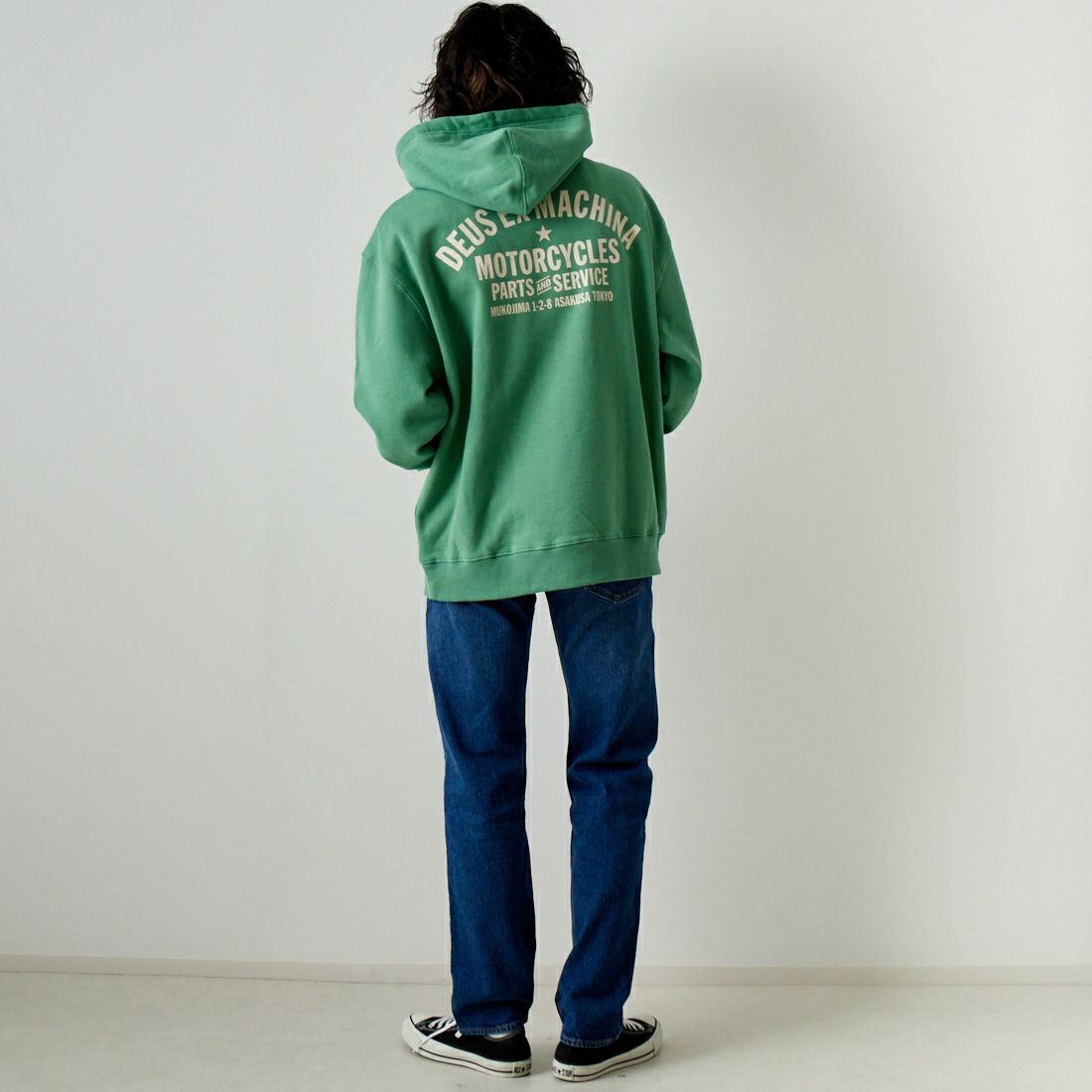 LEVI'S [リーバイス] 501オリジナルフィット [00501-32] 49 HER EYE &&モデル身長：182cm 着用サイズ：29&&