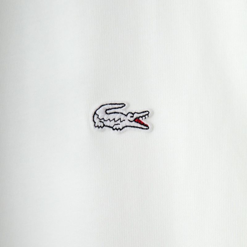 LACOSTE [ラコステ] クロックエンブレムロングスリーブTシャツ [TH5822L] 001 WHITE