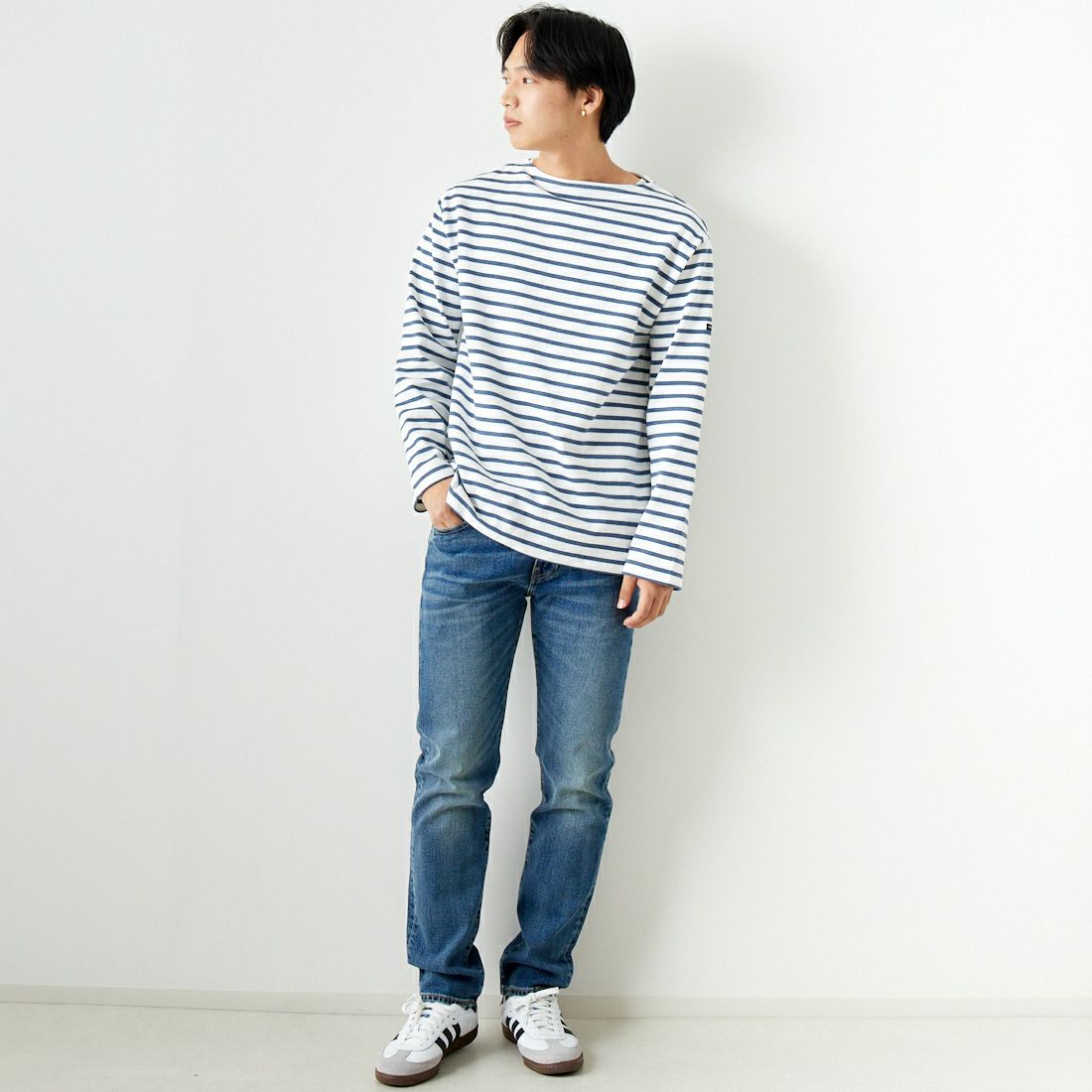 LEVI'S [リーバイス] レギュラーテーパード 502(TM) [29507-00] 63 MID VIN &&モデル身長：179cm 着用サイズ：30&&