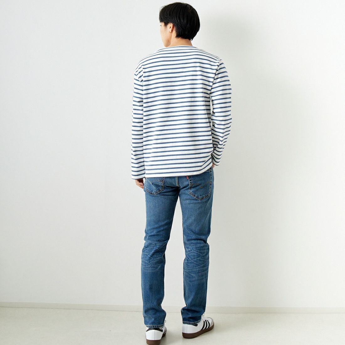 LEVI'S [リーバイス] レギュラーテーパード 502(TM) [29507-00] 63 MID VIN &&モデル身長：179cm 着用サイズ：30&&