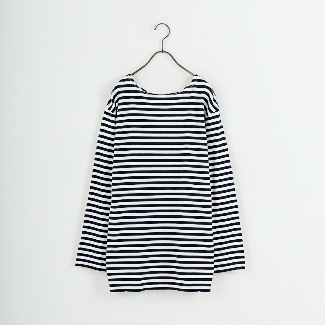 THE SHINZONE [ザ シンゾーン] マリンボーダーTシャツ [19SMSCU93] 07 BLACK