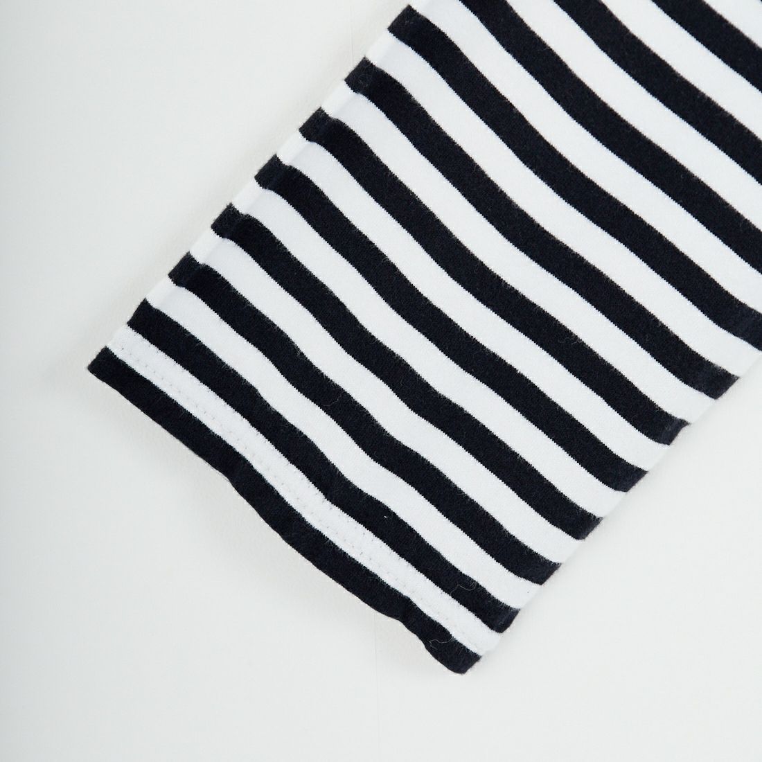 THE SHINZONE [ザ シンゾーン] マリンボーダーTシャツ [19SMSCU93] 07 BLACK