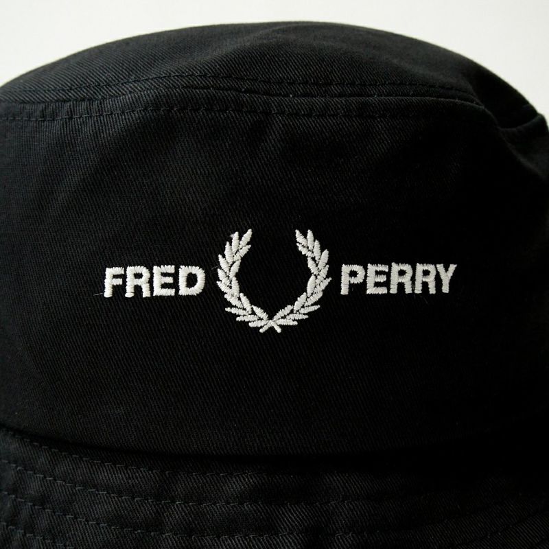 FRED PERRY [フレッドペリー] グラフィックブランド ツイルバケットハット [HW4631]｜ジーンズファクトリー公式通販サイト -  JEANS FACTORY Online Shop