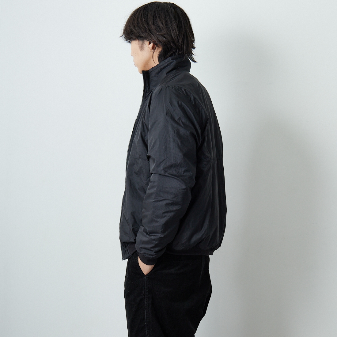 ま*ん様 patagonia フルジップ リバーシブル ジャケット ナイロン X