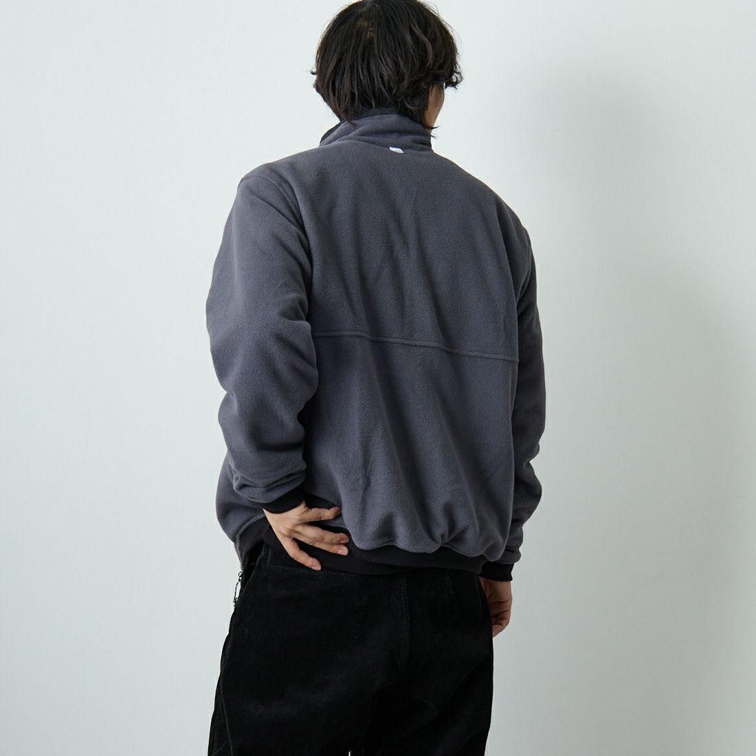 patagonia [パタゴニア] メンズ リバーシブル シェルド マイクロディニ ジャケット [26215] BLK &&モデル身長：179cm 着用サイズ：M&&