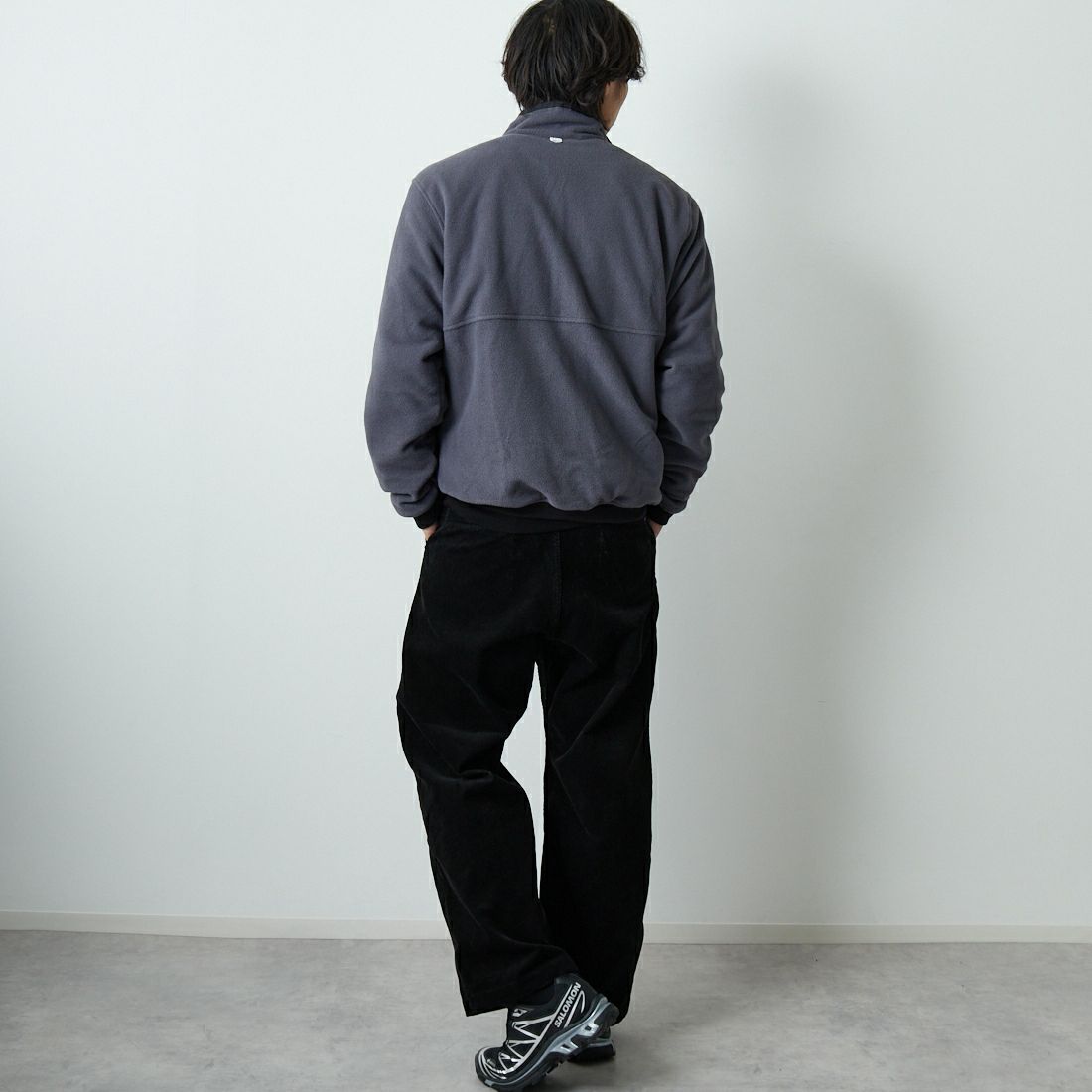 patagonia [パタゴニア] メンズ リバーシブル シェルド マイクロディニ ジャケット [26215] BLK &&モデル身長：179cm 着用サイズ：M&&