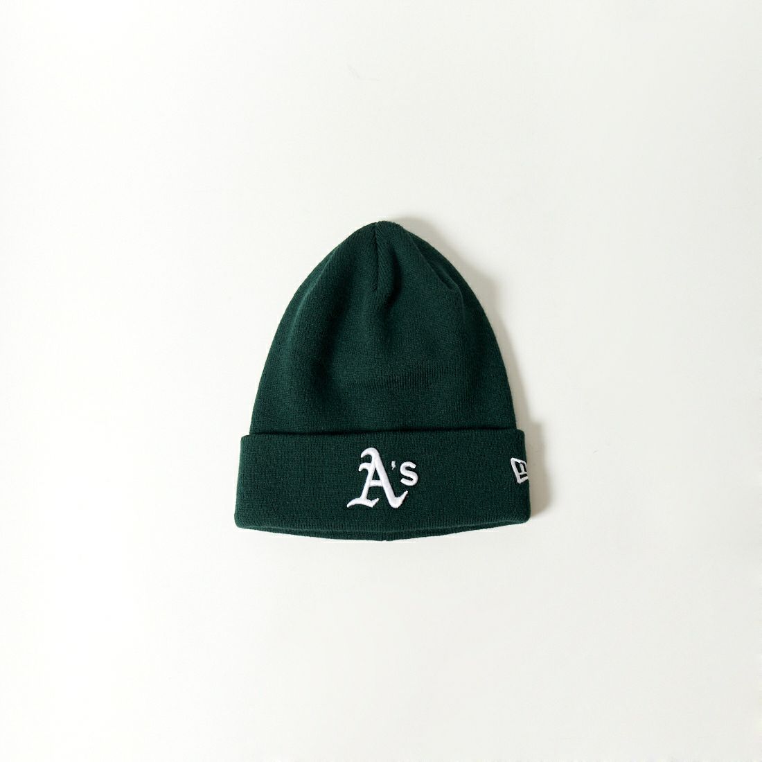 NEW ERA [ニューエラ] 別注 Asロゴ ベーシックカフニットキャップ [13413813-JF]