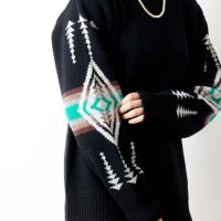 PENDLETON [ペンドルトン] 別注 バックデザインクルーネックニット