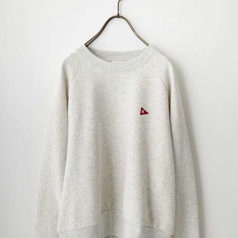 Health knit [ヘルスニット] 別注 ショート丈 クラシックラグランスリーブスウェット  [H2202W002IN-JF]｜ジーンズファクトリー公式通販サイト - JEANS FACTORY Online Shop