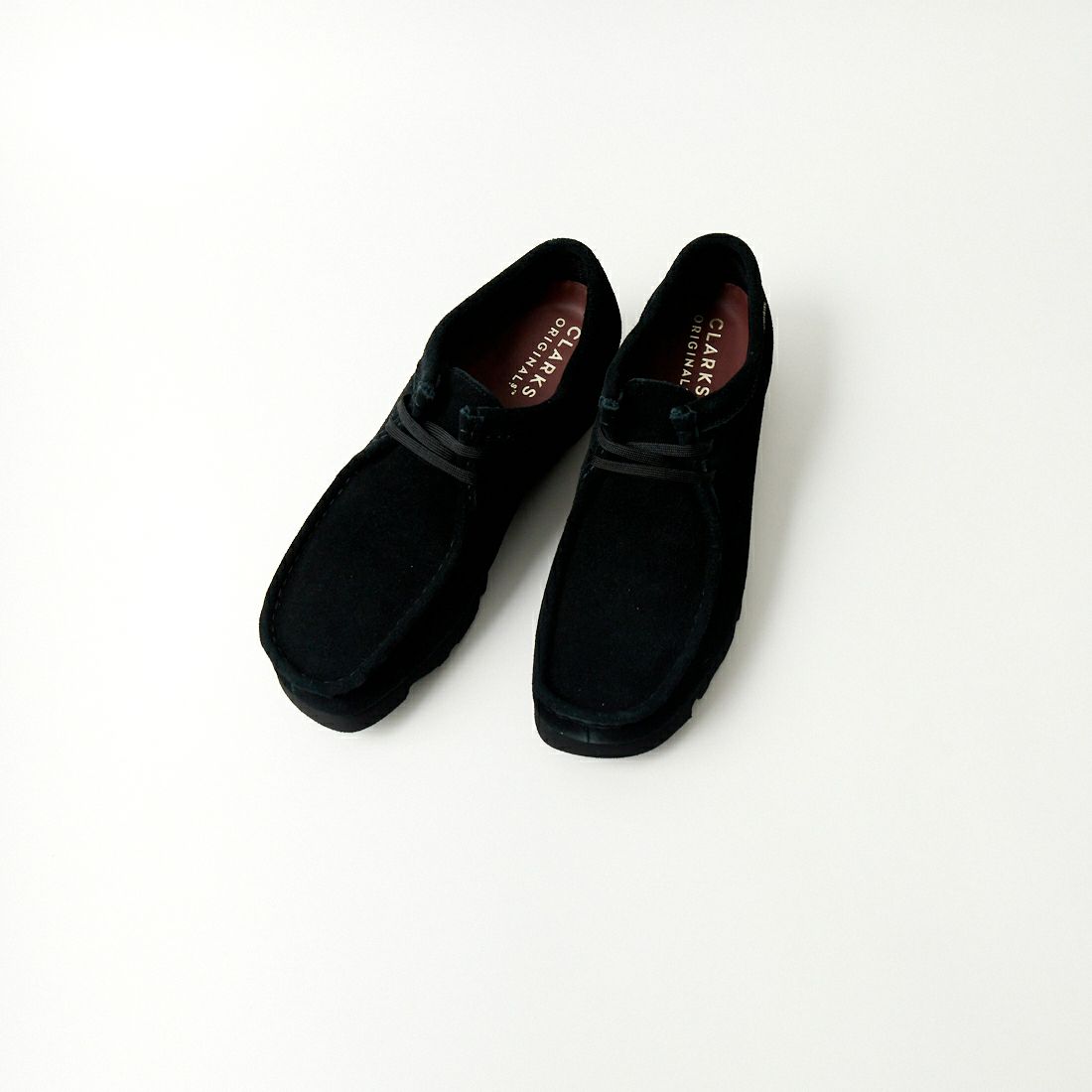 Clarks [クラークス] メンズワラビーゴアテックス(ブラックスエード) [26149449] BLACK