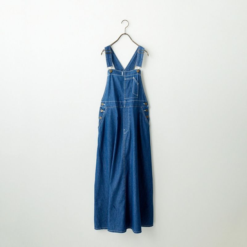 Jeans Factory Clothes [ジーンズファクトリークローズ] デニムフレアジャンパースカート [22AWINW-02SK]