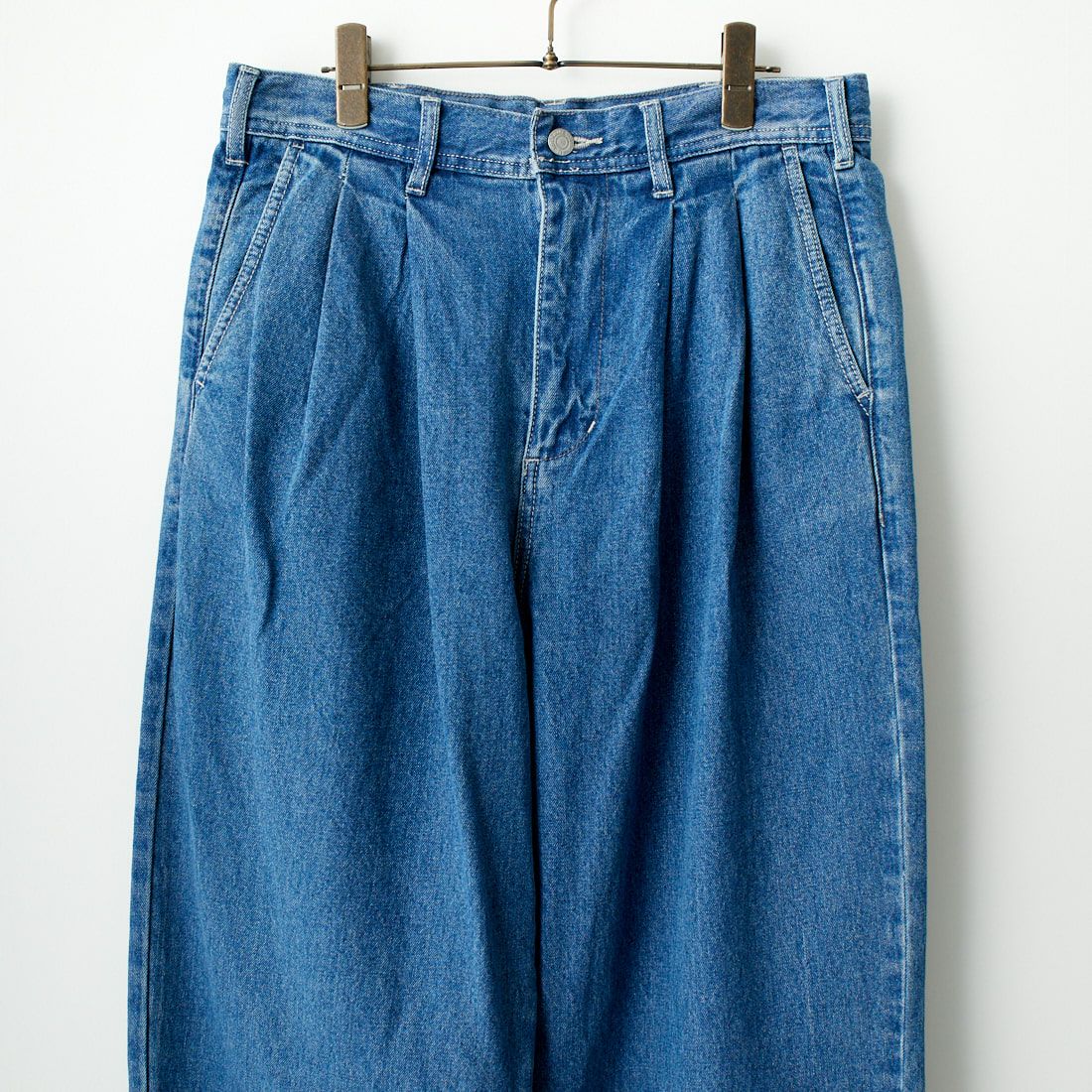 Jeans Factory Clothes [ジーンズファクトリークローズ] 2タックデニムワイドパンツ [JFC-224-052] USED