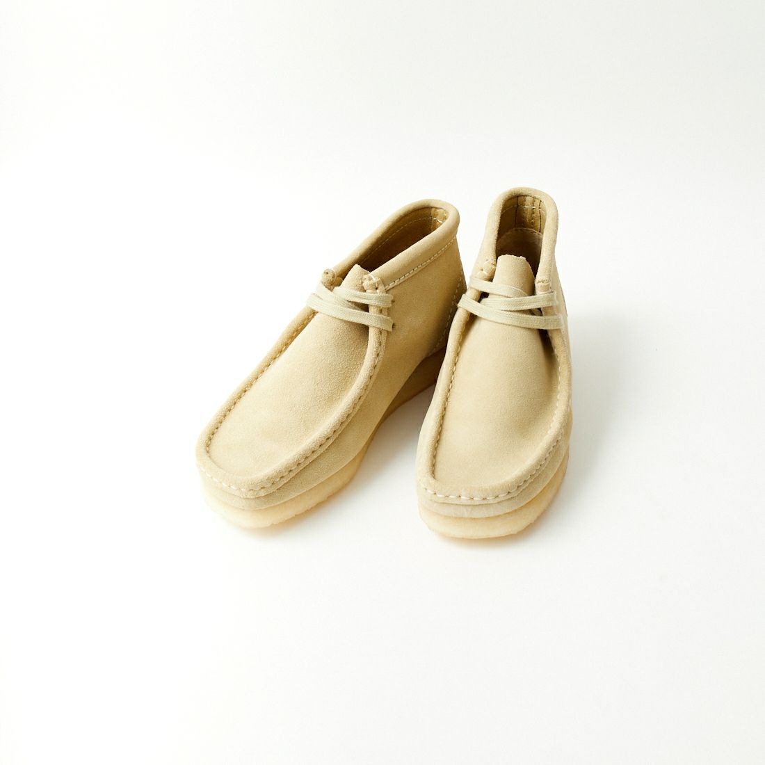 Clarks [クラークス] レディースワラビーブーツ(メープルスエード) [26155520] MAPLE