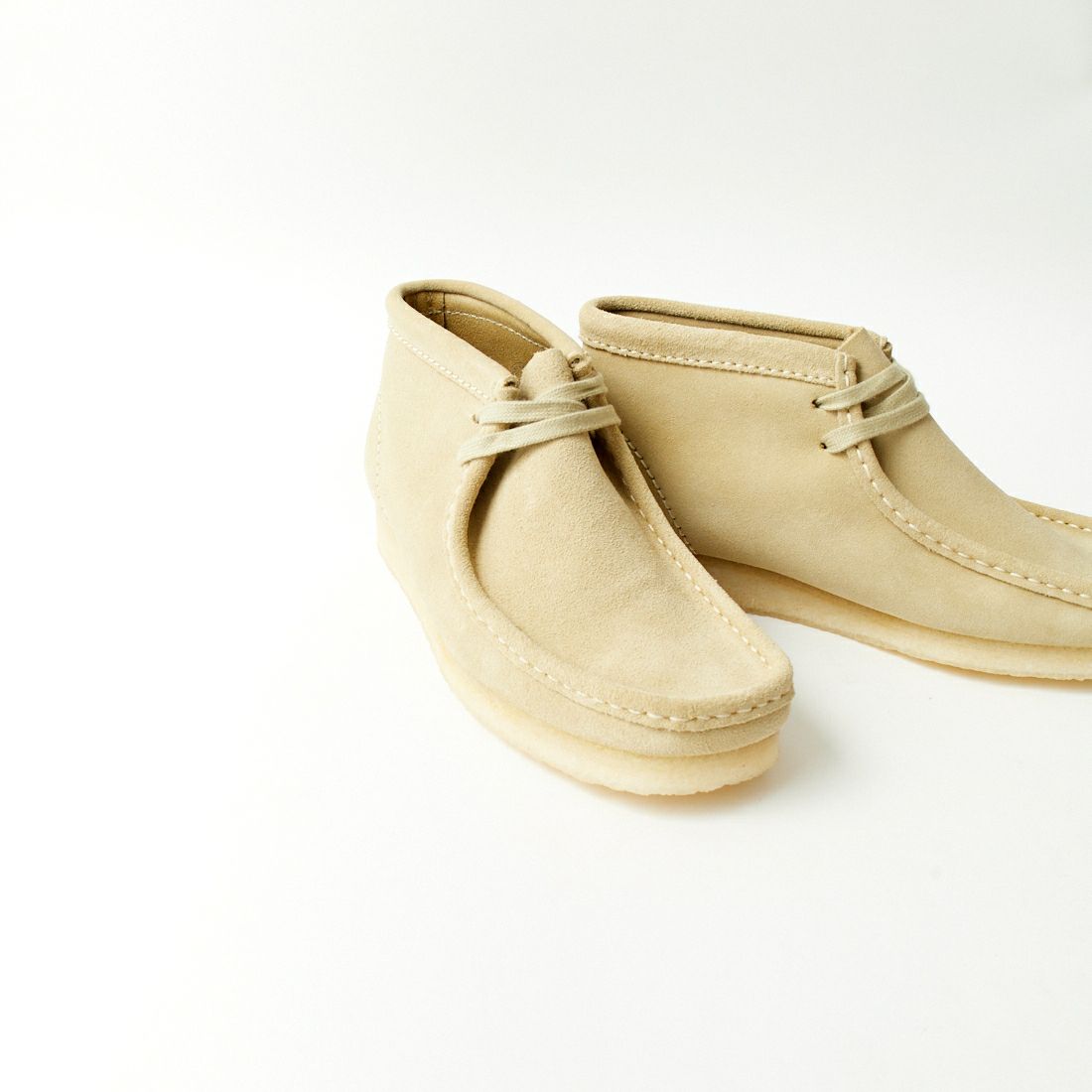Clarks [クラークス] レディースワラビーブーツ(メープルスエード) [26155520] MAPLE