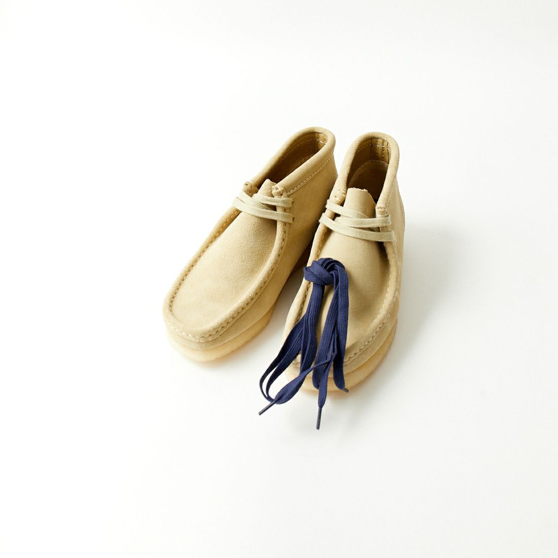 Clarks [クラークス] レディースワラビーブーツ(メープルスエード) [26155520] MAPLE