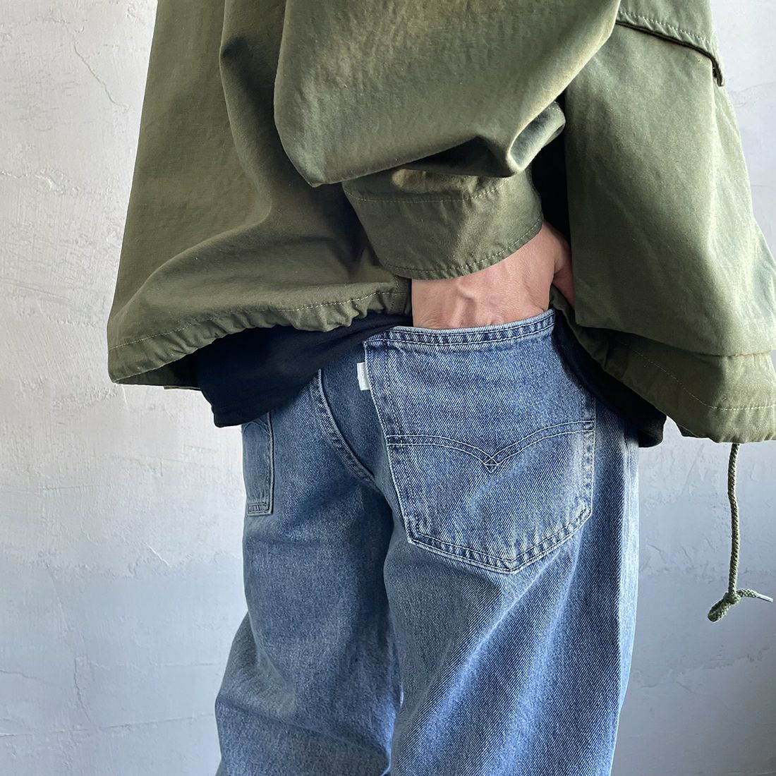 LEVI'S [リーバイス] SILVERTAB ルーズフィットデニムパンツ [A3421-00] 01 M.INDIG