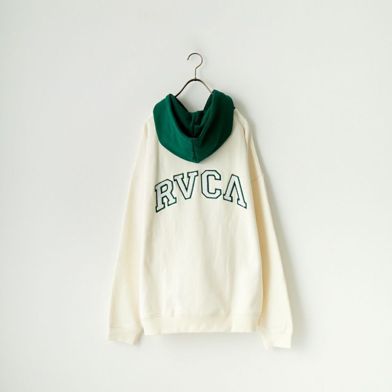 RVCA [ルーカ] オーバーサイズハーフジップパーカー [BC042-047