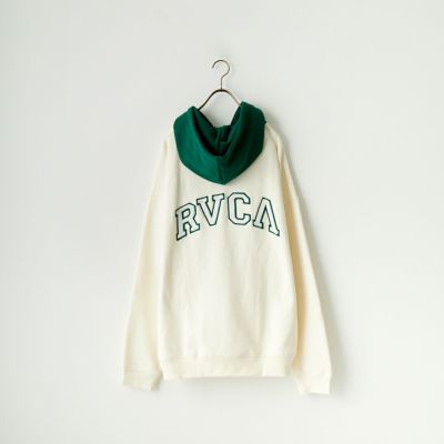 RVCA [ルーカ] オーバーサイズハーフジップパーカー [BC042-047