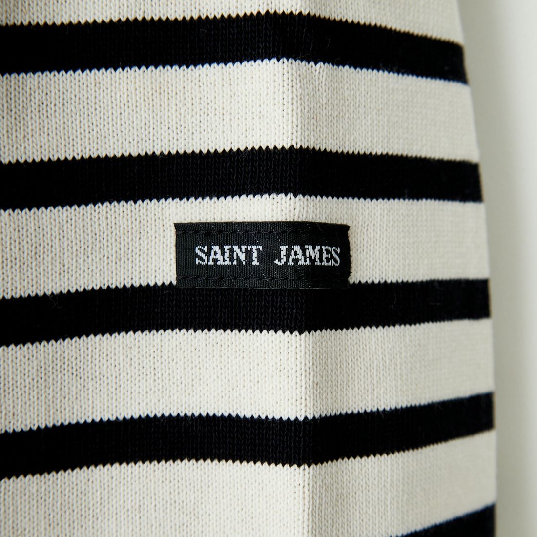 ST.JAMES [セントジェームス] バスクボーダーロングスリーブTシャツ [OUESSANT] ECR/NOI