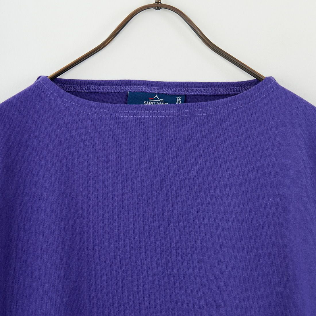 ST.JAMES [セントジェームス] バスクロングスリーブTシャツ [OUESSANT-SD] PRUNELLE