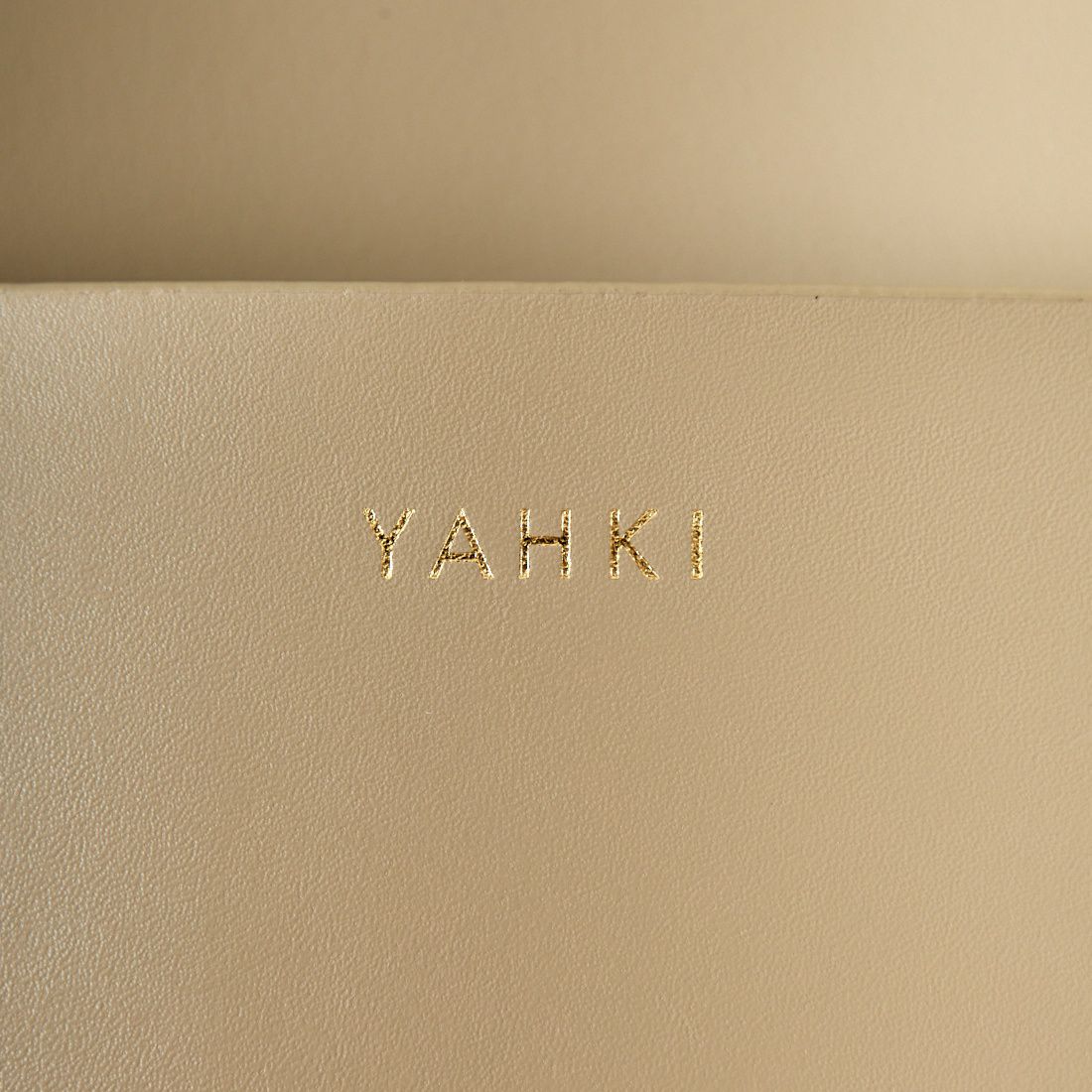 YAHKI [ヤーキ] レザートートバッグ [YH-537] TAUPE