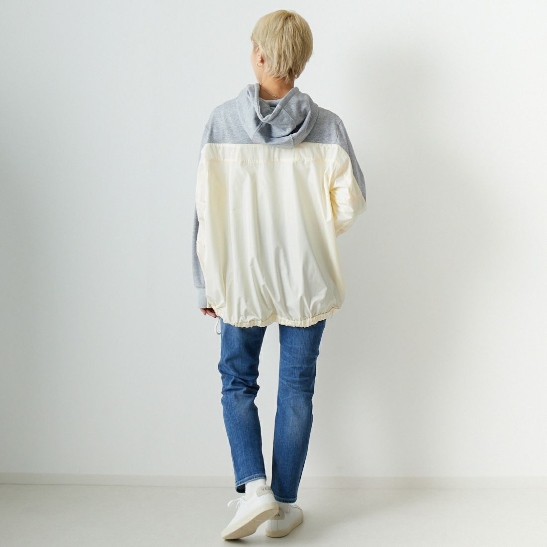 RED CARD TOKYO [レッドカード トーキョー] 30th Anniversary ハイライズ スリムテーパードデニム [26230301FMD] A-FINE MID &&モデル身長：160cm 着用サイズ：24&&