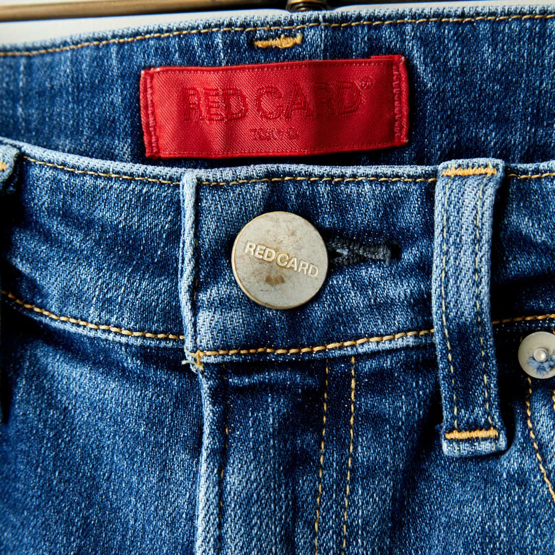 RED CARD TOKYO [レッドカード トーキョー] 30th Anniversary ハイライズ スリムテーパードデニム [26230301FMD] A-FINE MID
