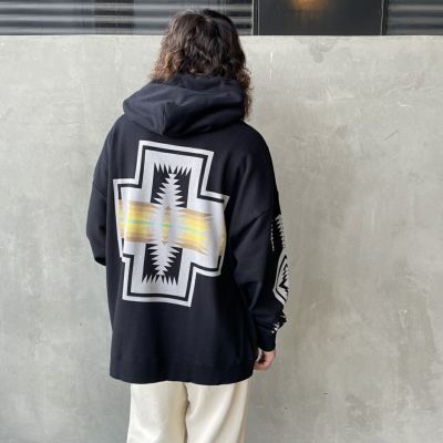 PENDLETON [ペンドルトン] 別注 ネイティブ柄バックプリントロング